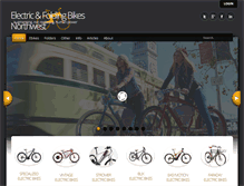 Tablet Screenshot of electricvehiclesnw.com
